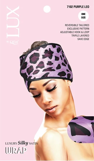 Lux by Qfitt Luxury Silky Satin Wrap #7102 Assort