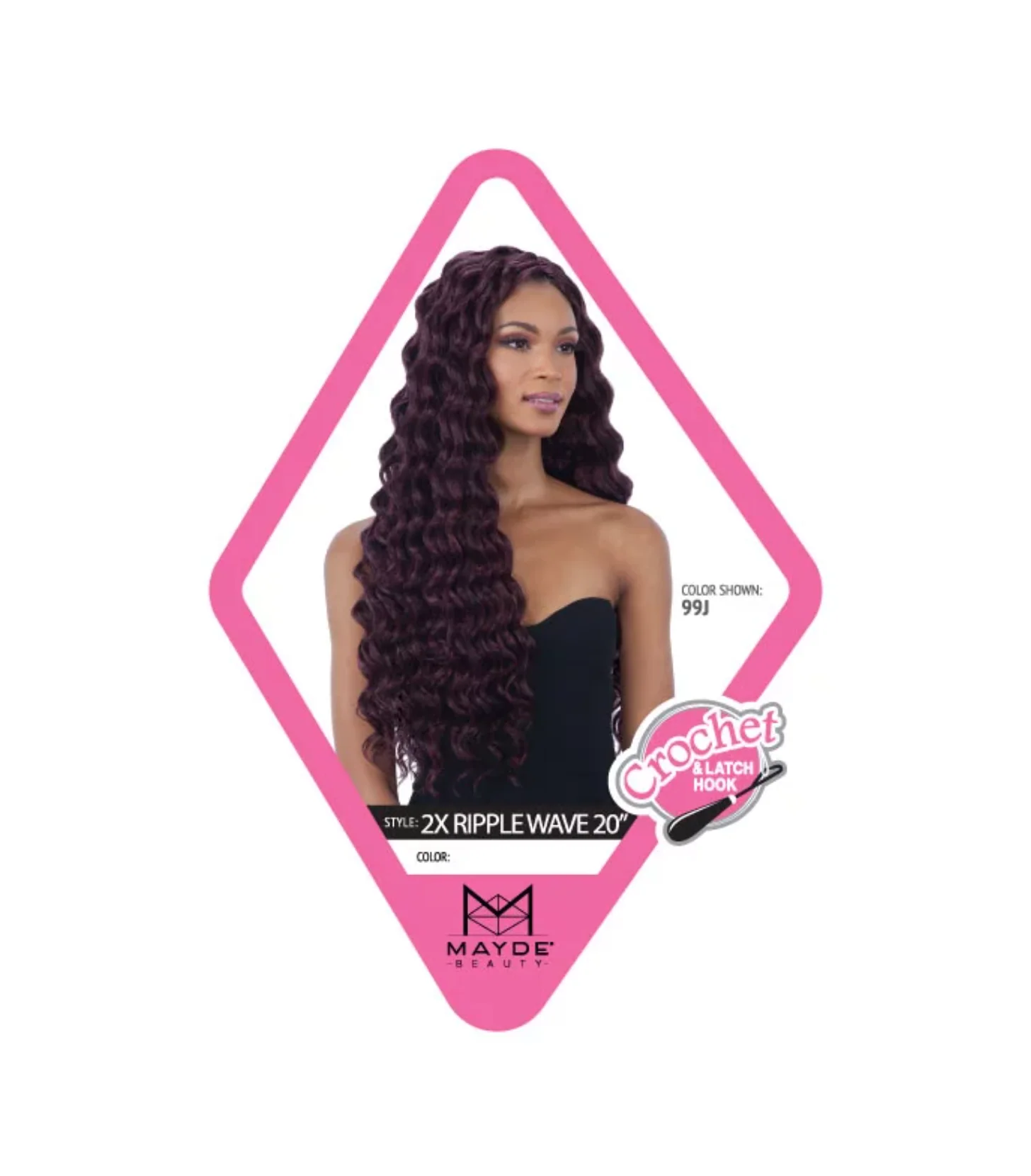 Mayde Beauty Crochet Braid 2X Ripple Wave 20" - Image 3
