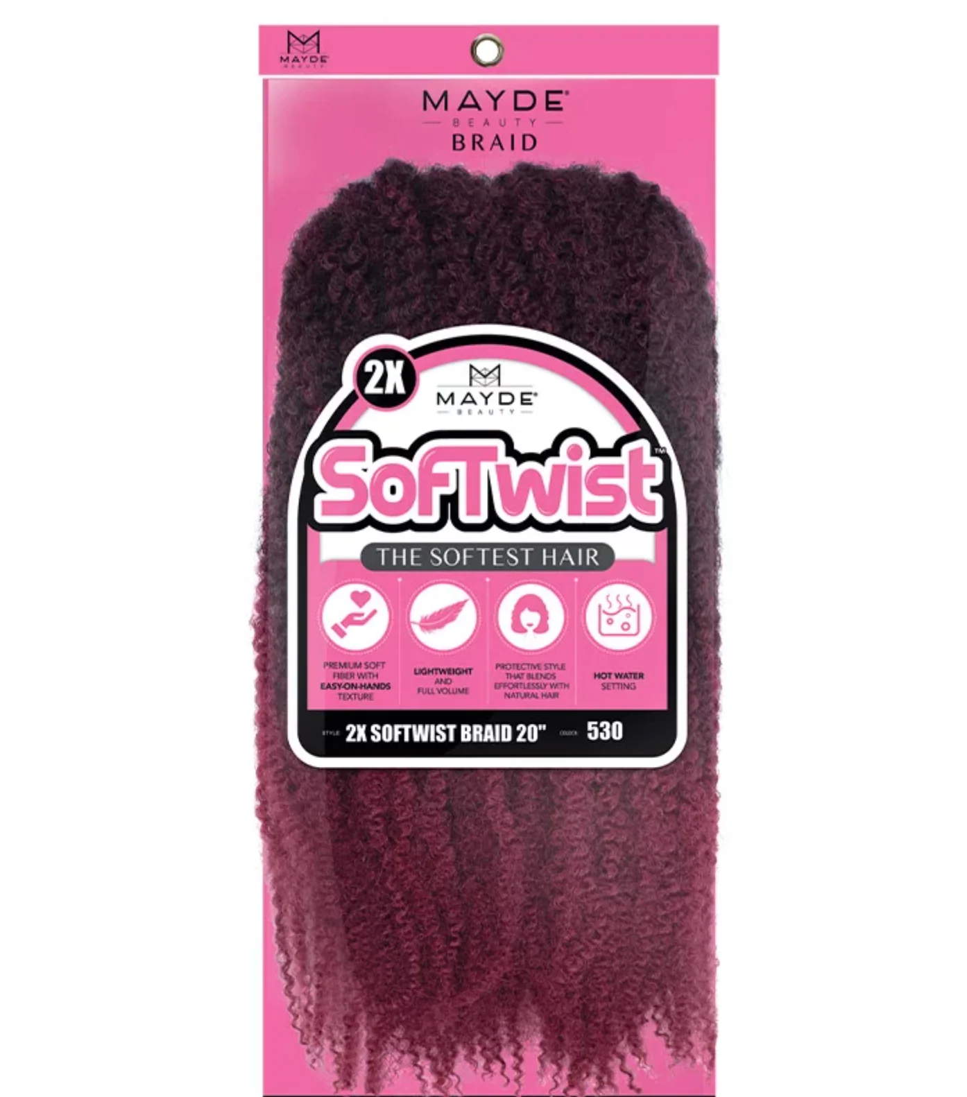 Mayde Beauty Crochet Braid 2X SofTwist 20" - Image 4