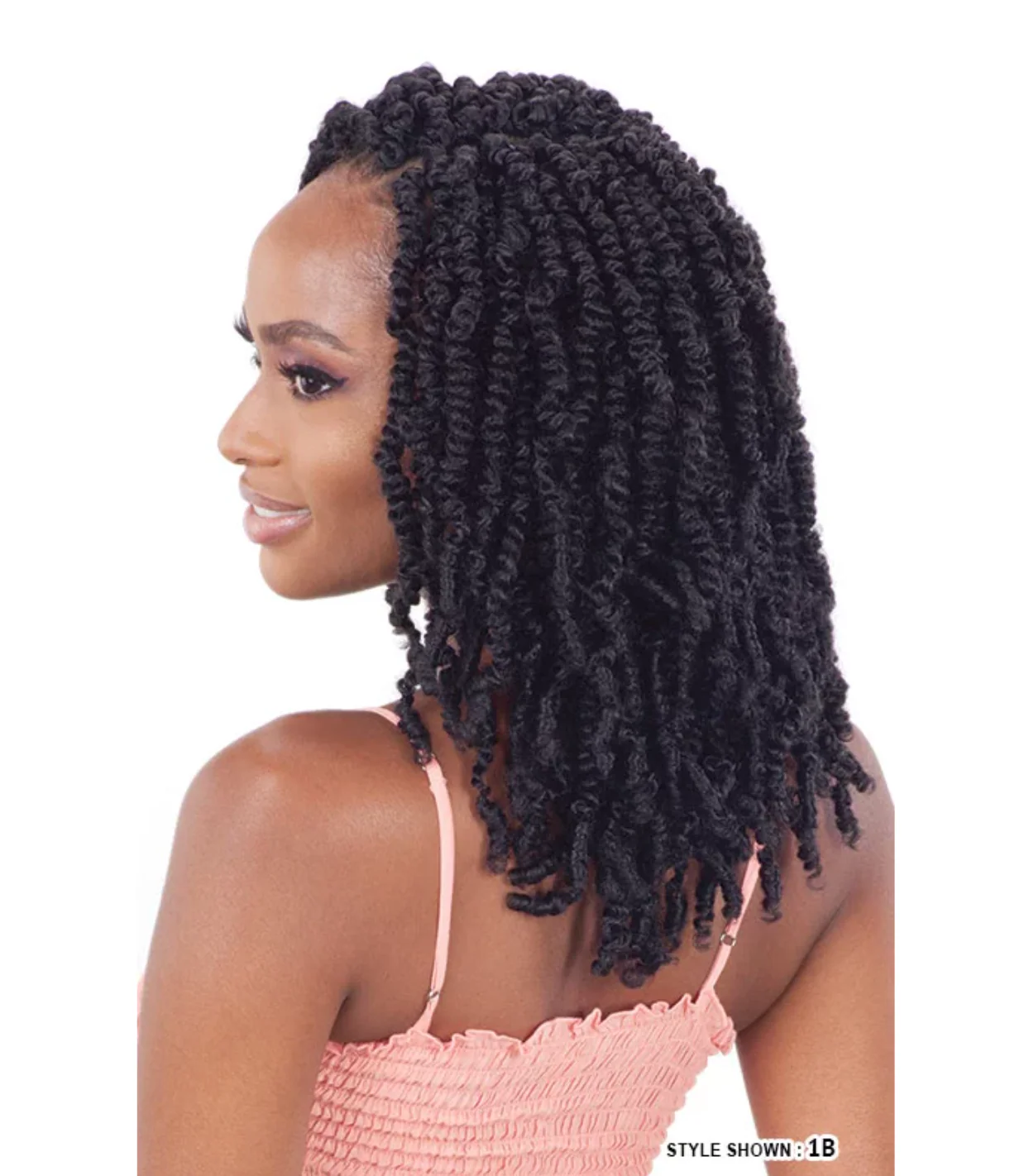 Mayde Beauty Curly Pop Crochet Braid 2X Passion Pop - Image 2