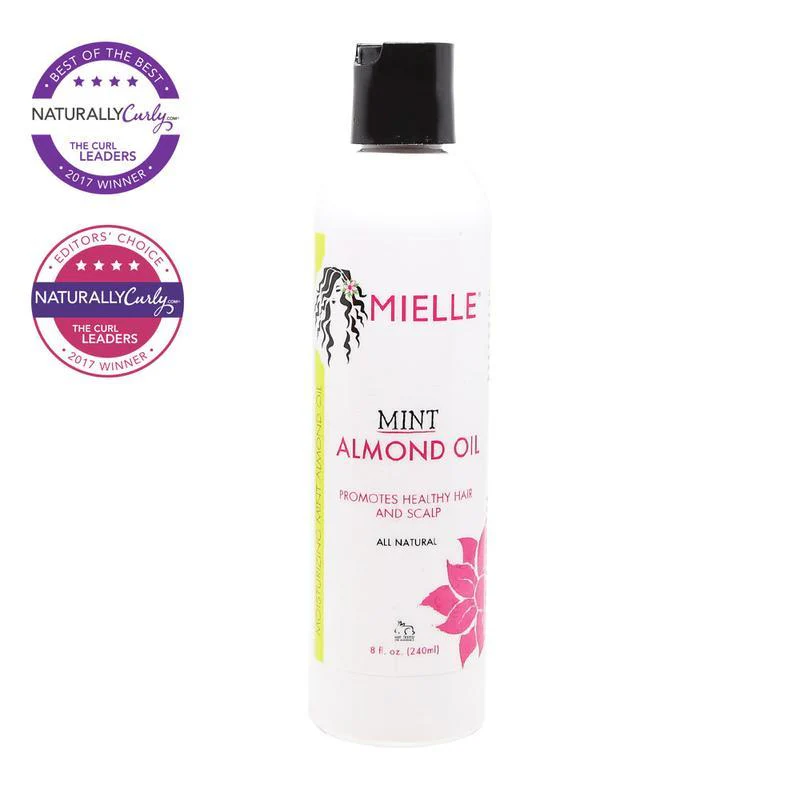 MIelle Organics Mint Almond Oil 8oz