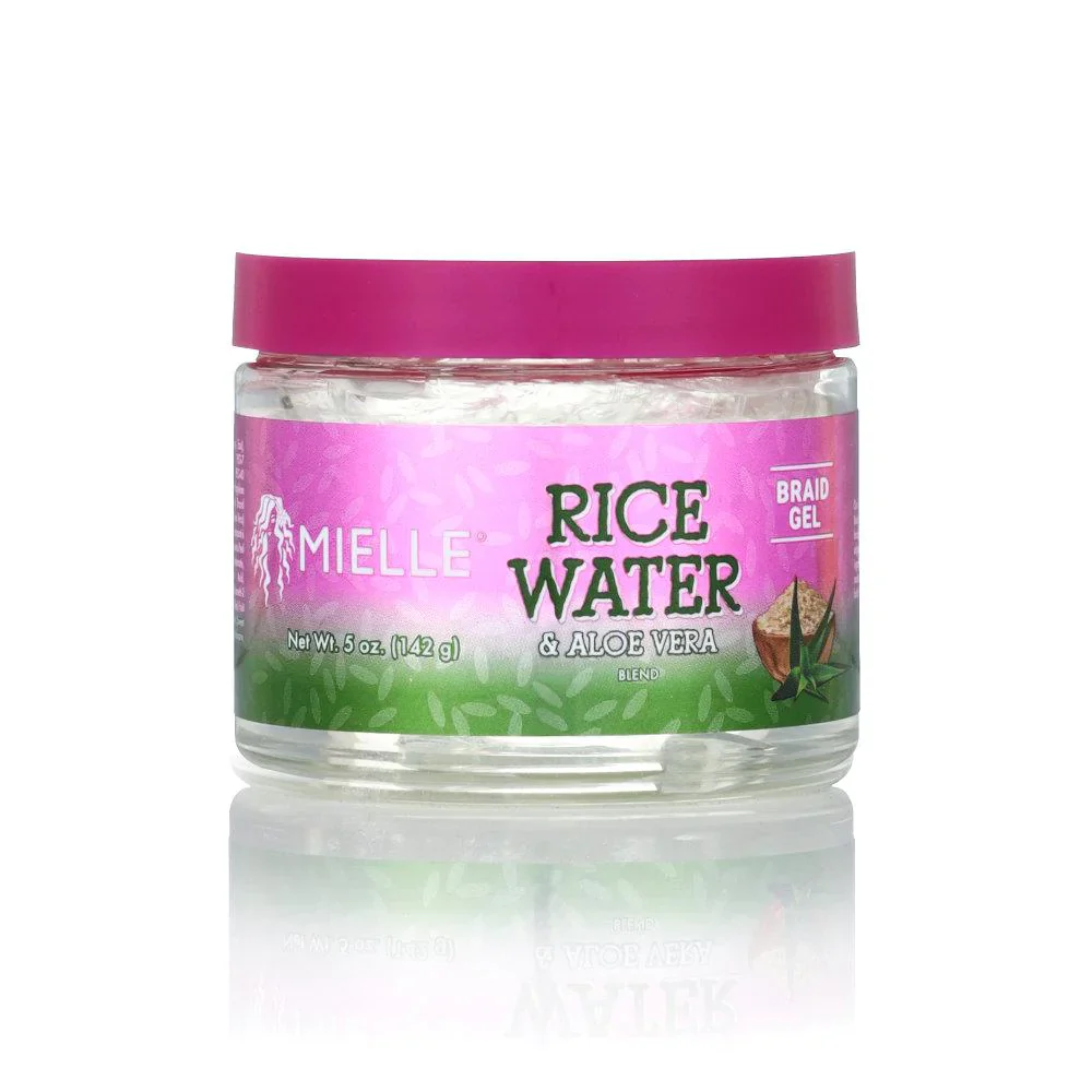 Mielle Rice Water & Aloe Vera Blend Braid Gel 5oz
