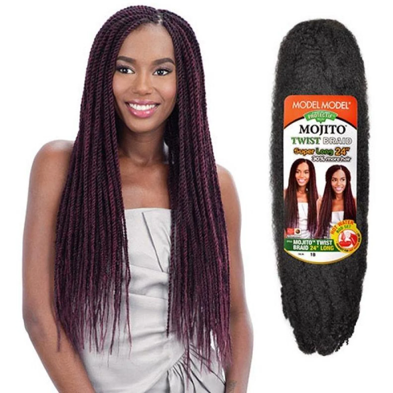 Model Model Cuban Twist Mojito Twist Braid 24"