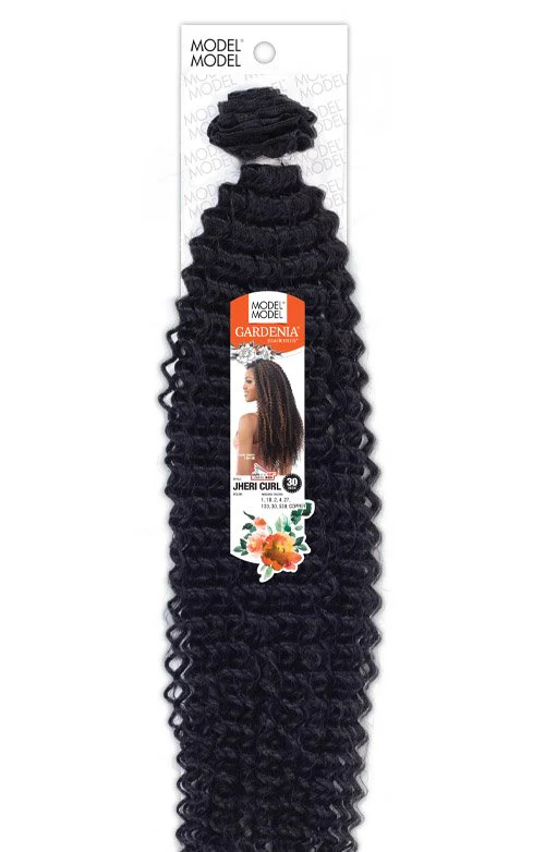 Model Model Gardenia Synthetic Hair Weave - Jheri Curl 30" - Image 4