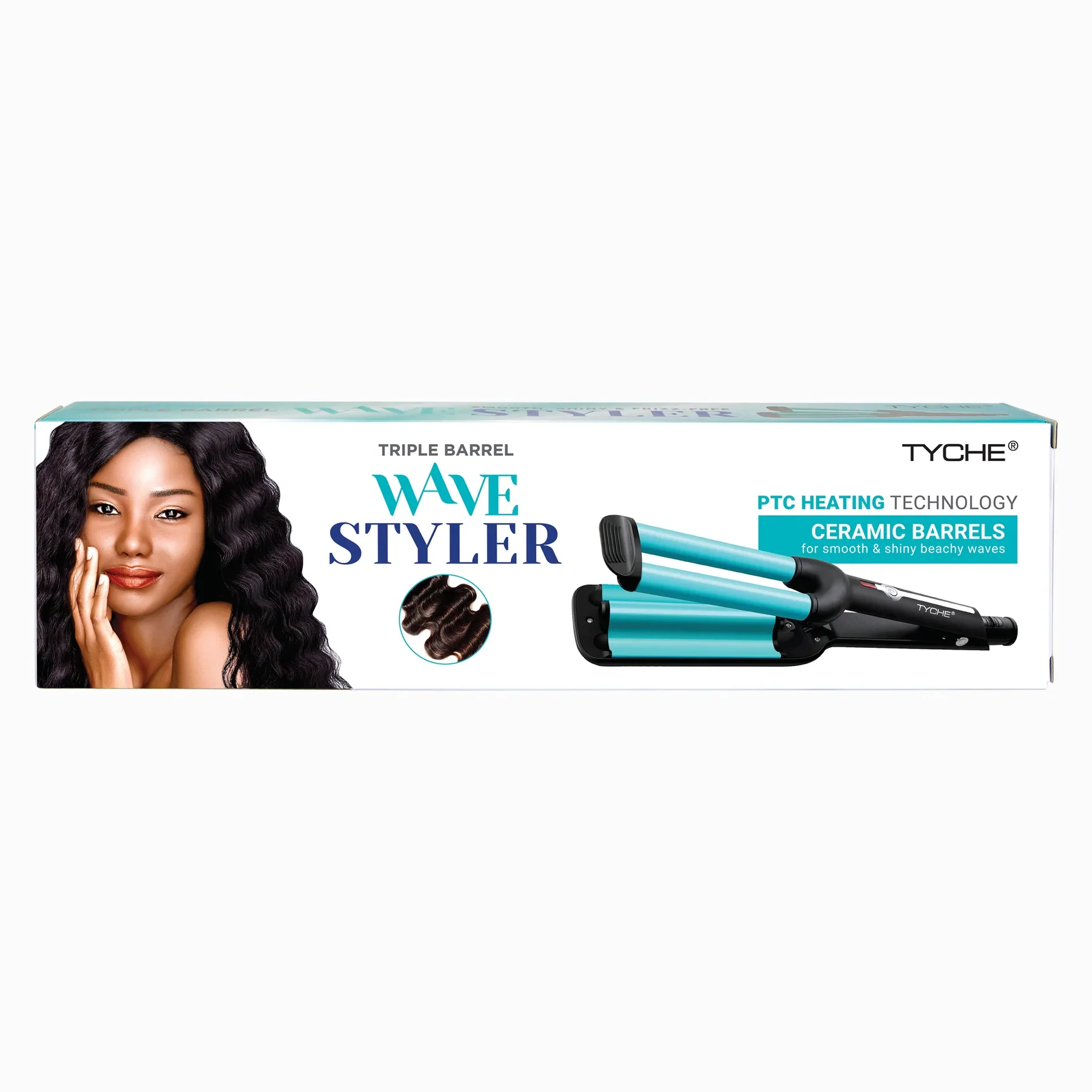 Nicka K New York Tyche Triple Barrel Wave Styler #HRTW01 - Image 4