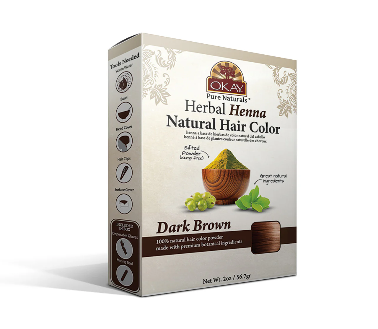 OKAY Pure Naturals HENNA NATURAL COLOR 2oz - Image 2