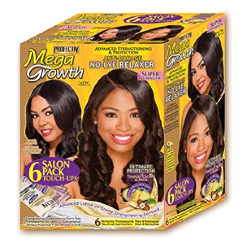 Profectiv Mega Growth 6 Salon Pack Touch-Ups No-Lye Relaxer - Super