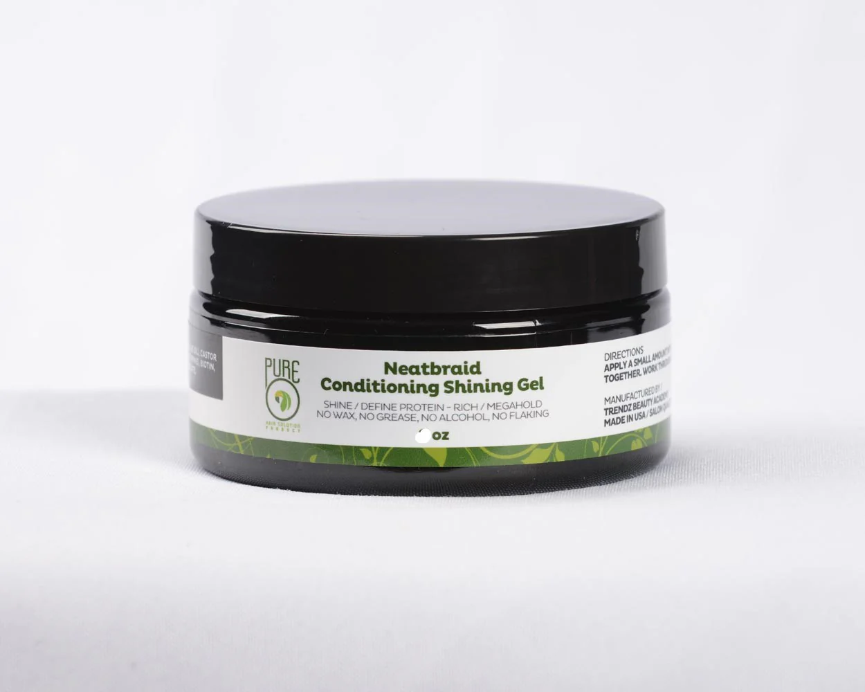 Pure O Neatbraid Conditioning Shining Gel 4oz