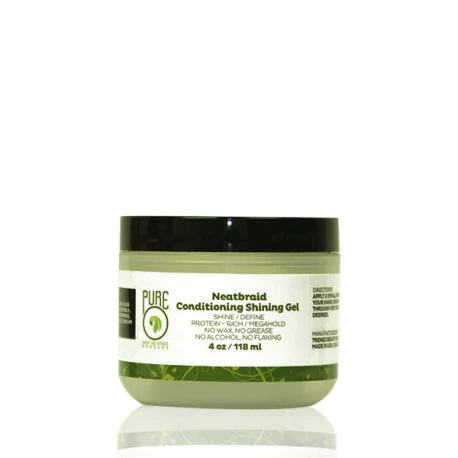 Pure O Neatbraid Conditioning Shining Gel 4oz - Image 2