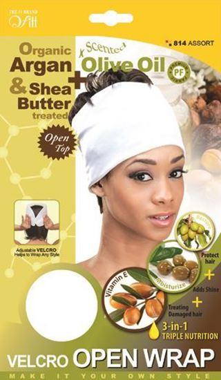 Qfitt Organic Argan & Shea Butter + Olive Oil Velcro Open Wrap