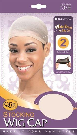 Qfitt Stocking Wig Cap #104 Natural