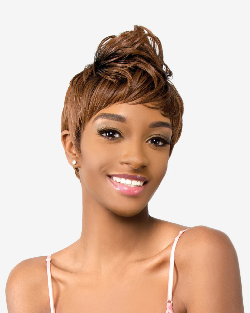 R&B Got Wig? Synthetic Human Hair Mix Silky Cap Wig - Miss A
