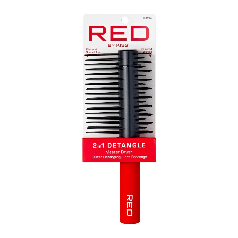 Red by Kiss 2-in-1 Detangle Master Brush #HH209