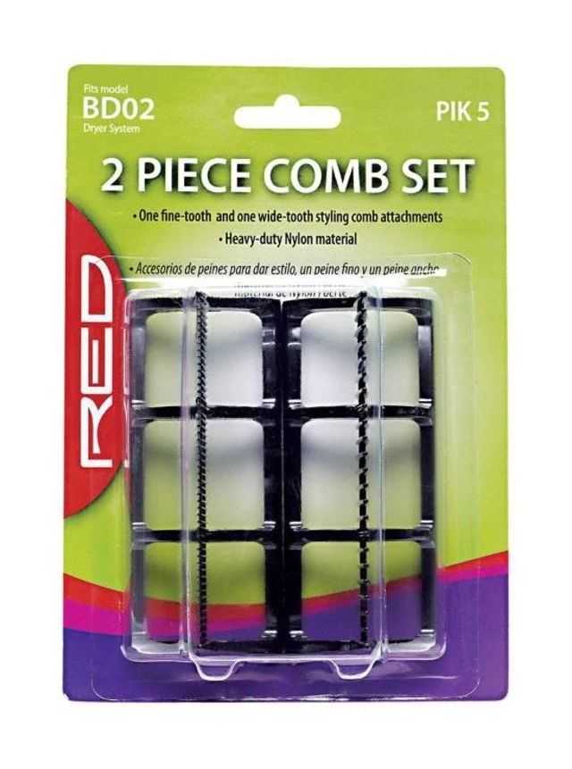 Red by Kiss 2pcs Comb Set #PIK5
