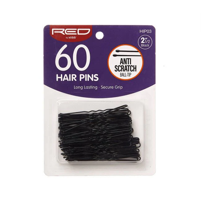 Red by Kiss 60 Hair Pins 2 1/2" #HIP03