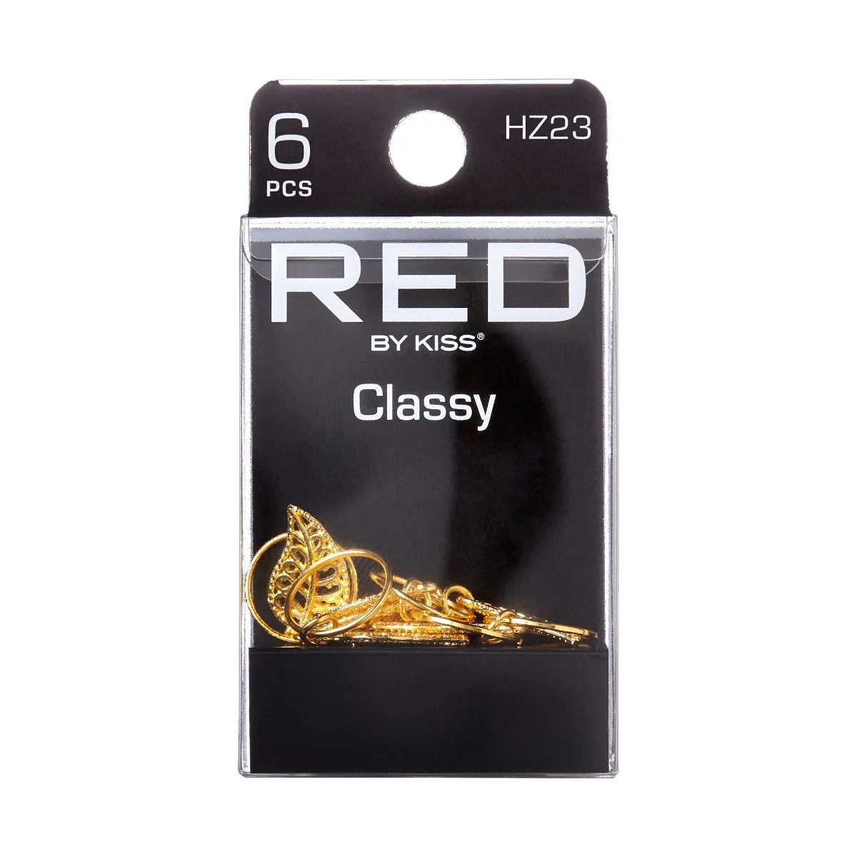 Red by Kiss 6pcs Classy Braid Charm #HZ23