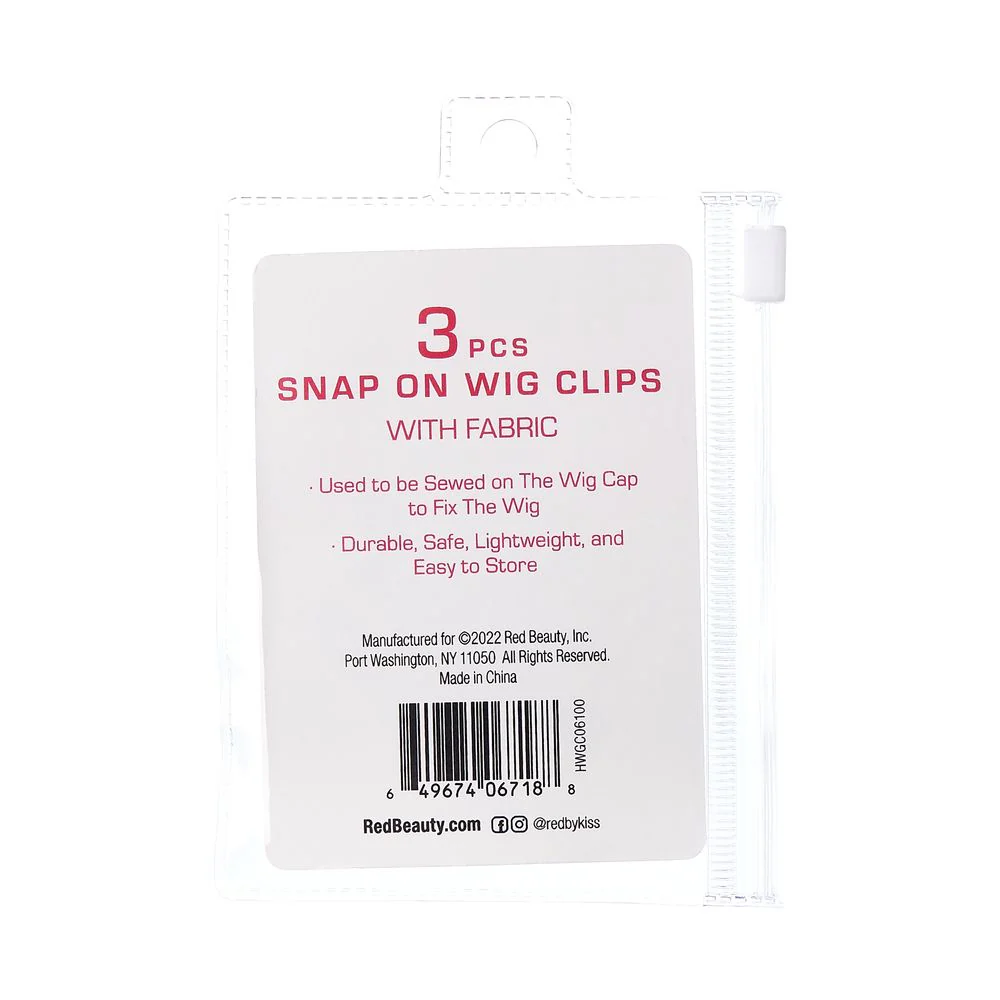 Red by Kiss 6pcs Spring Wig Clip #HWGC05 - Image 3