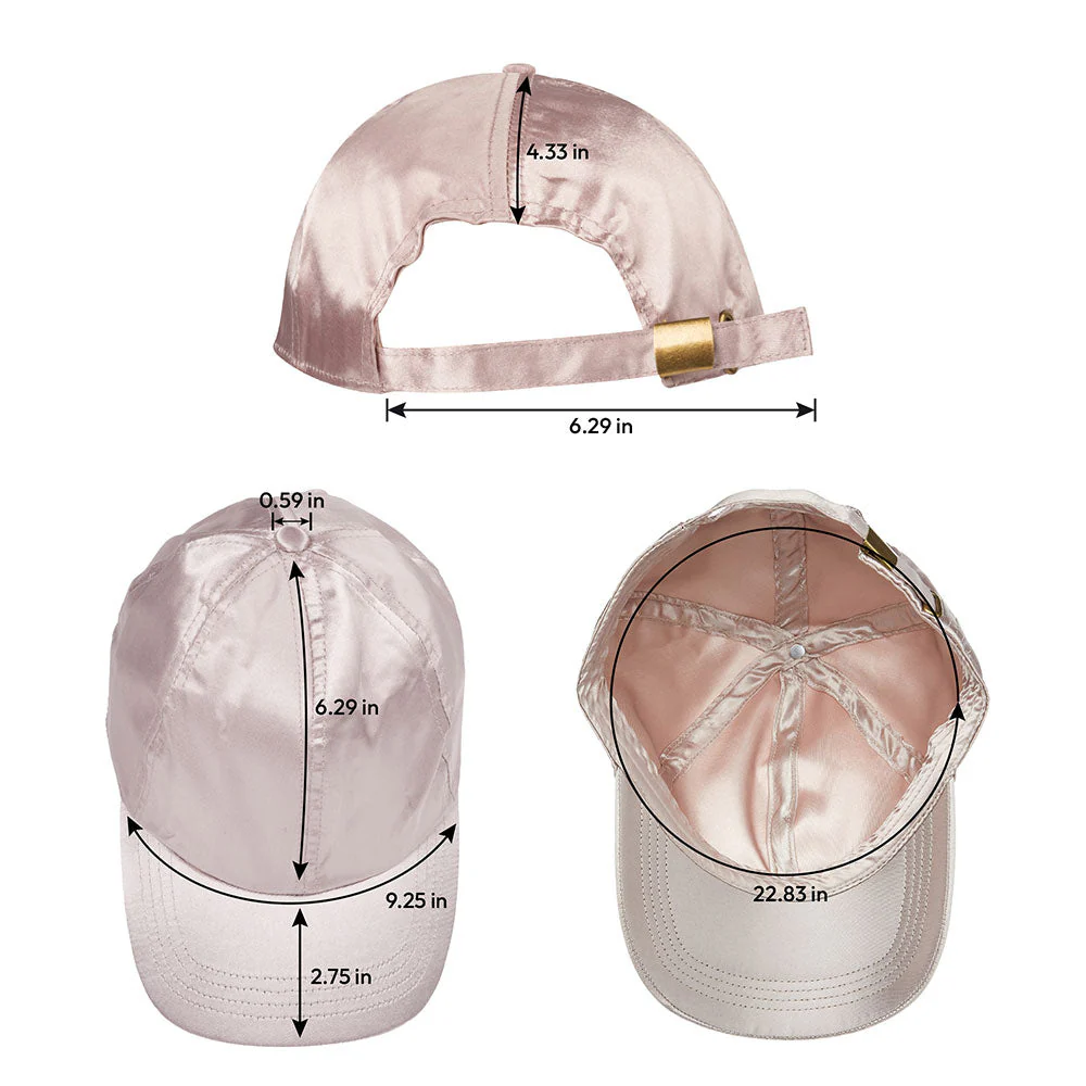 Red by Kiss X KEYSHIA COLE All Over Satin Baseball Cap - Image 10