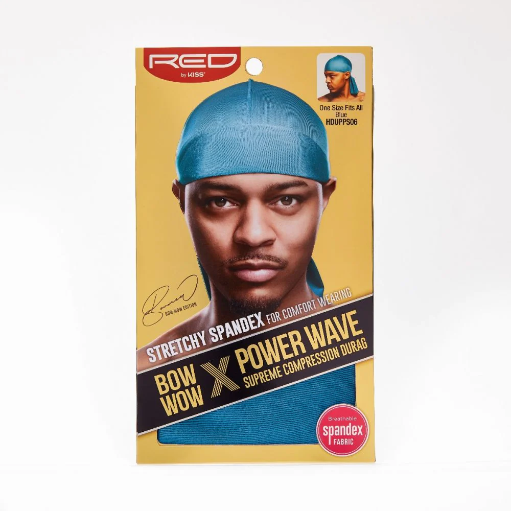 Red By Kiss Bow Wow x Power Wave Supreme Compression Durag - Image 6