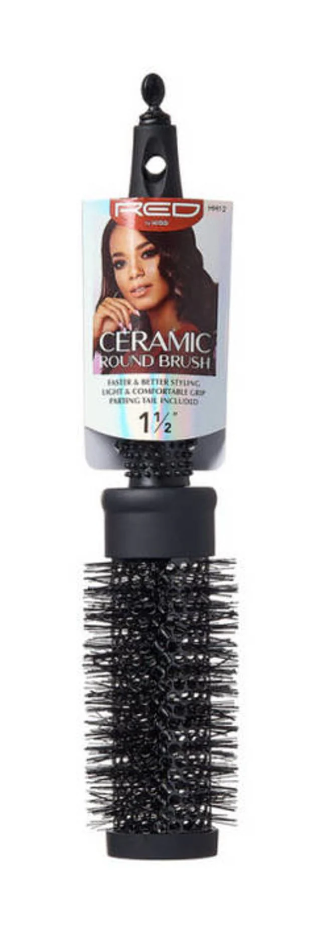 Red by Kiss Ceramic Round Brush 1 1/2" #HH12