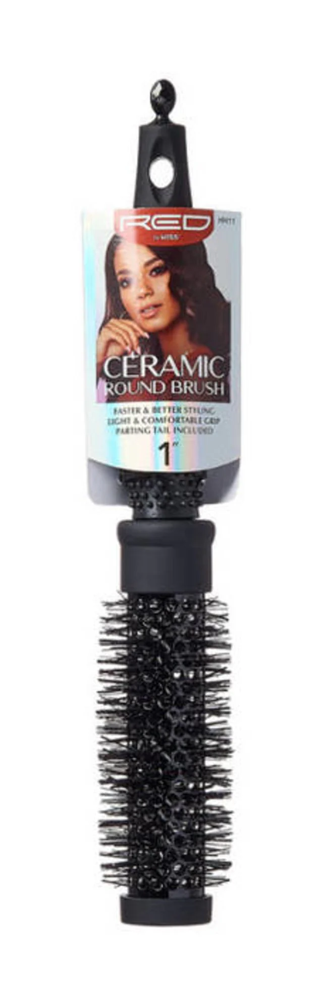Red by Kiss Ceramic Round Brush 1" #HH11