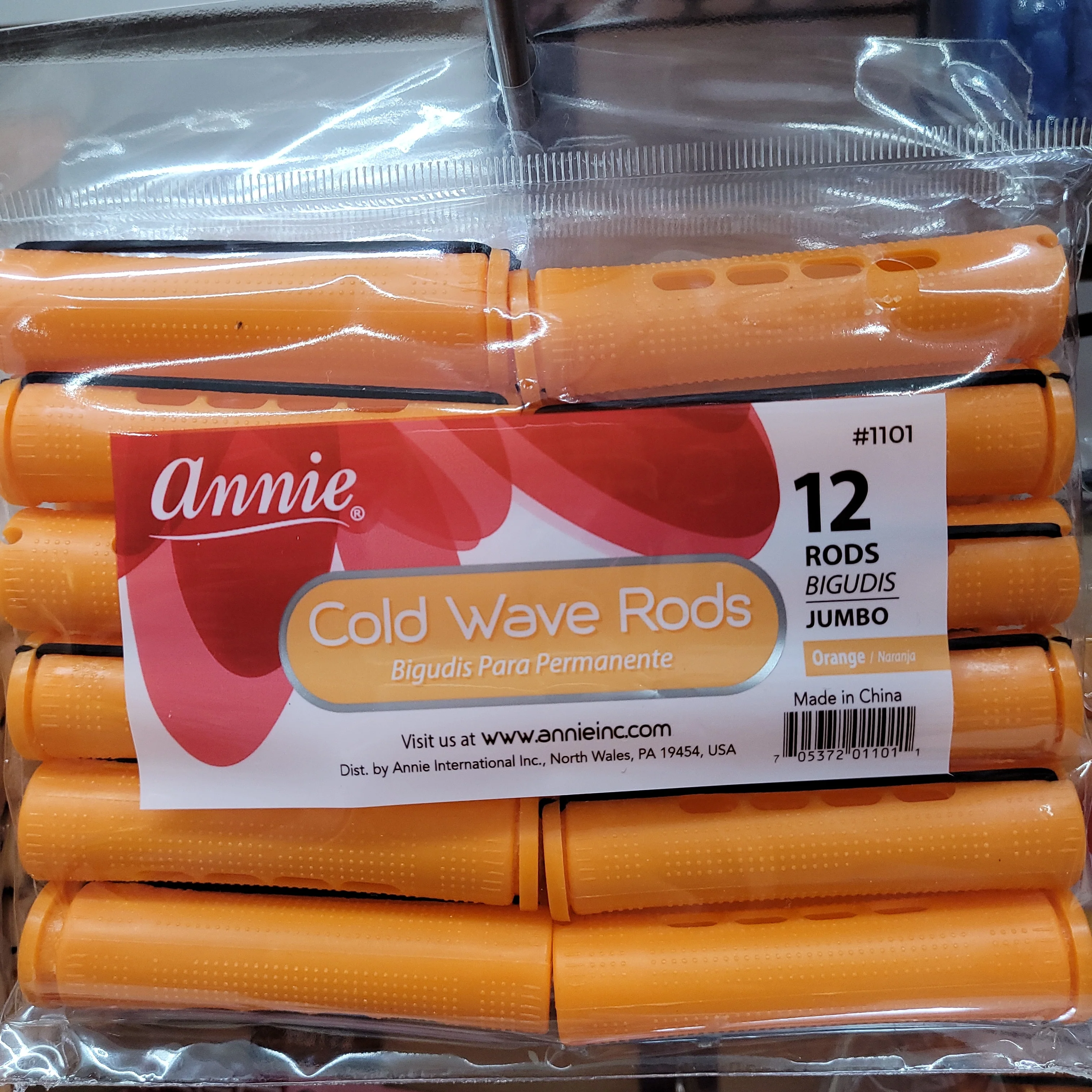 Red by Kiss Cold Wave Rods Long 12pcs 3/4" Orange #HRC07L & JUMBO - Image 2