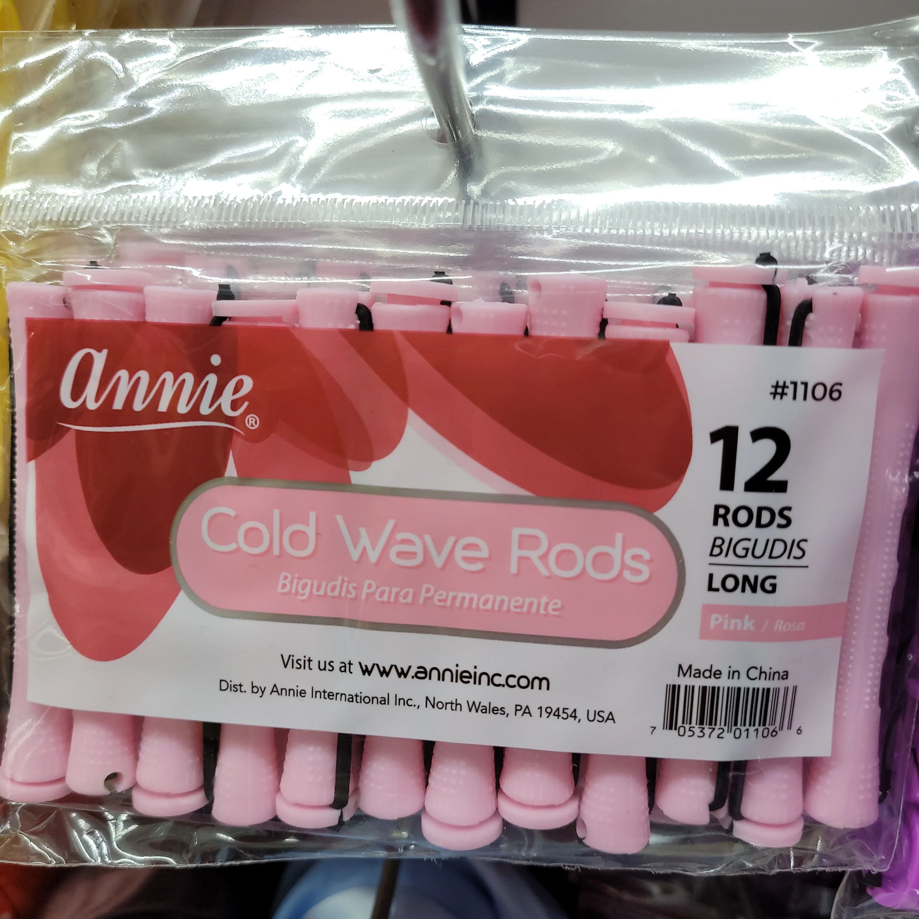 Red by Kiss Cold Wave Rods Long 12pcs 5/16" Pink #HRC02L - Image 3