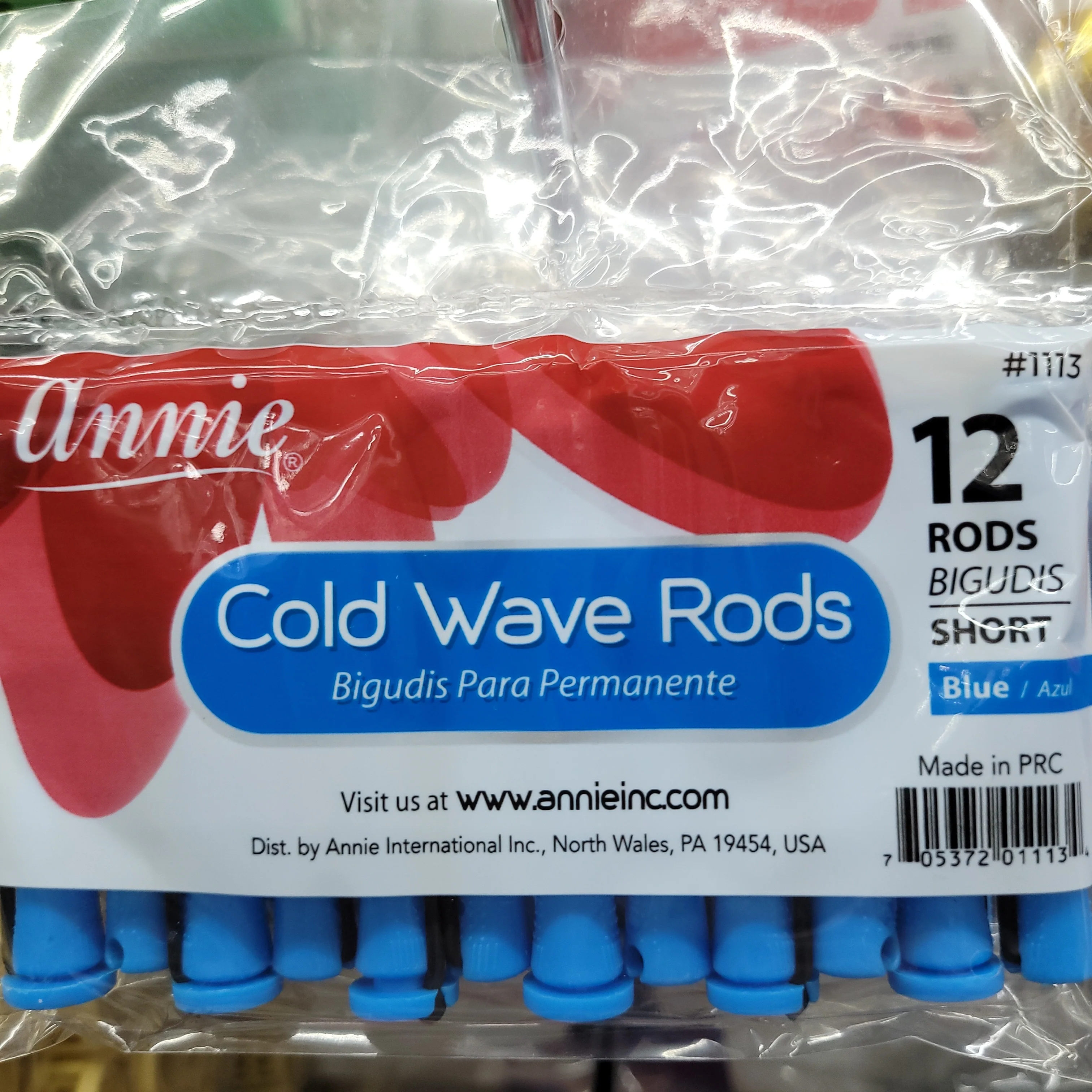 Red by Kiss Cold Wave Rods Short 12pcs 1/4" Blue #HRC01S - Image 2