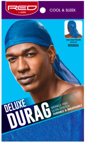 Red by Kiss Deluxe Durag #HDU02A Assort