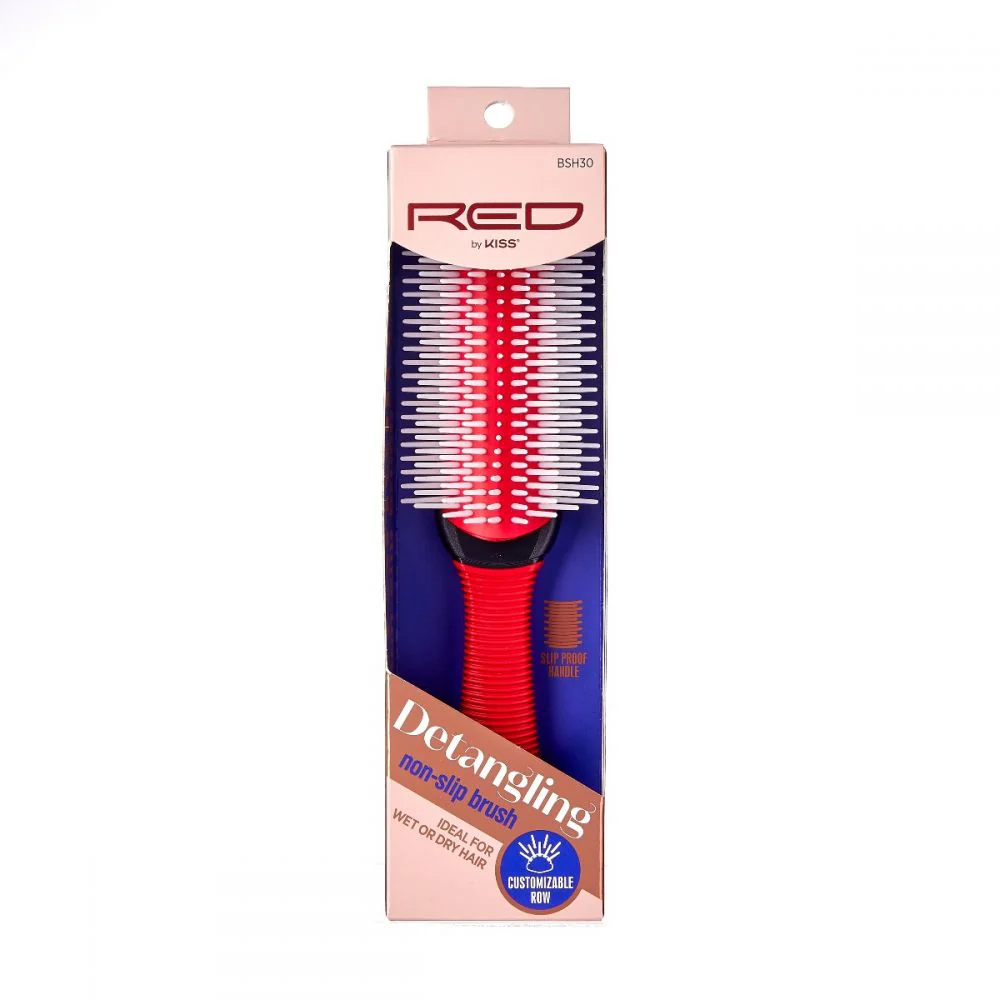 Red by Kiss Detangling Non-Slip Brush #HH45(BSH30)