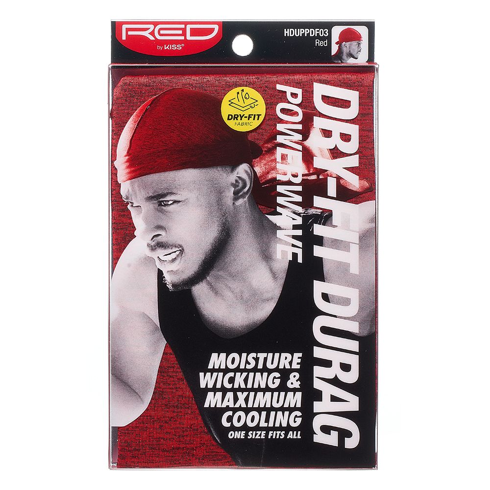 Red by Kiss DRY-FIT Durag PowerWave - Image 3