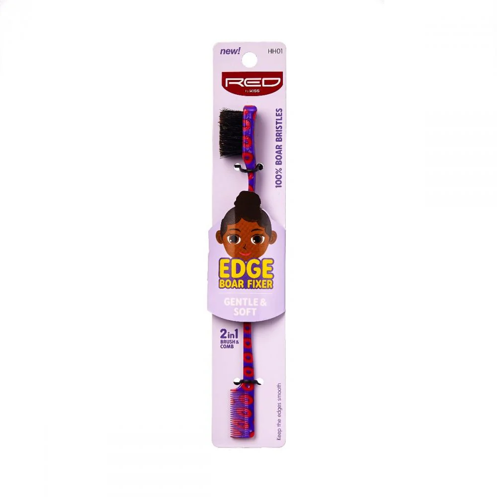 Red by Kiss Edge Boar Fixer #HH01
