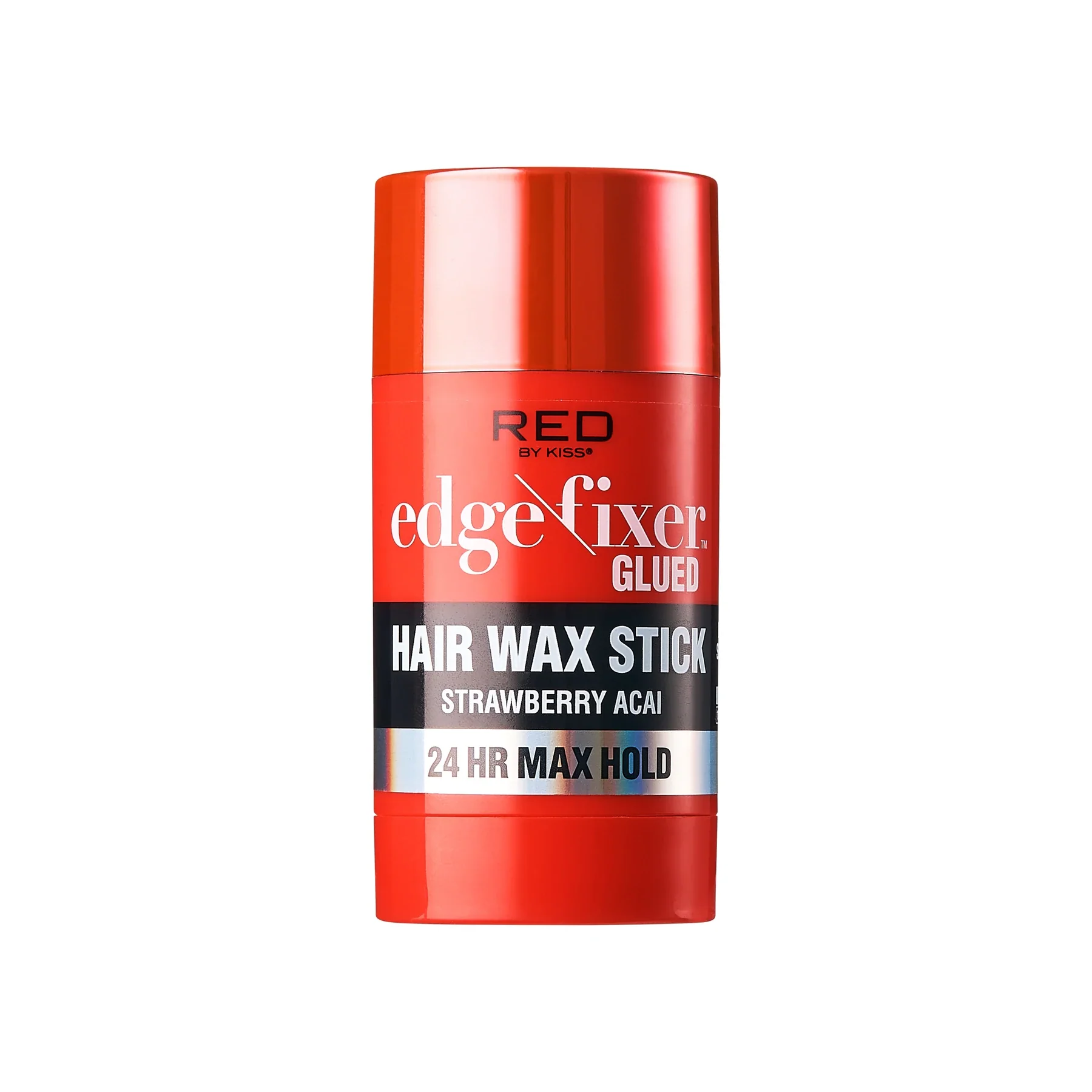 Red By Kiss Edge Fixer Glued 24Hr Max Hold Hair Wax Stick 2.47oz - Image 3
