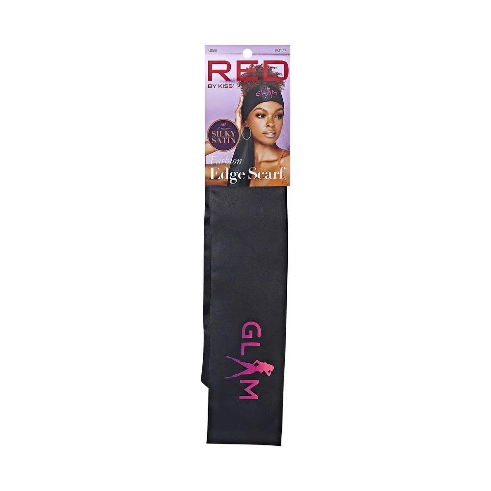Red by Kiss FASHION SILKY SATIN EDGE SCARF - Image 3