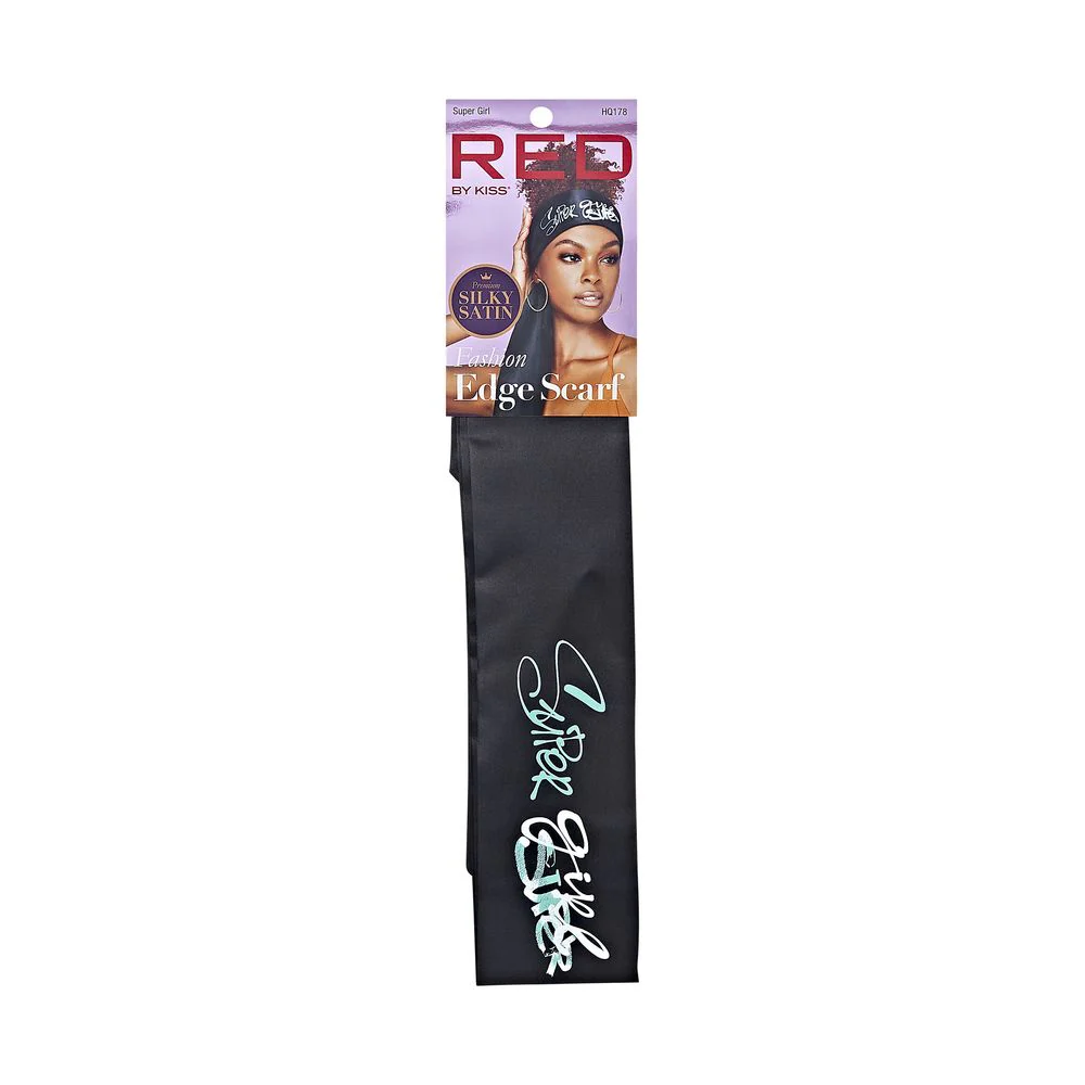 Red by Kiss FASHION SILKY SATIN EDGE SCARF - Image 4