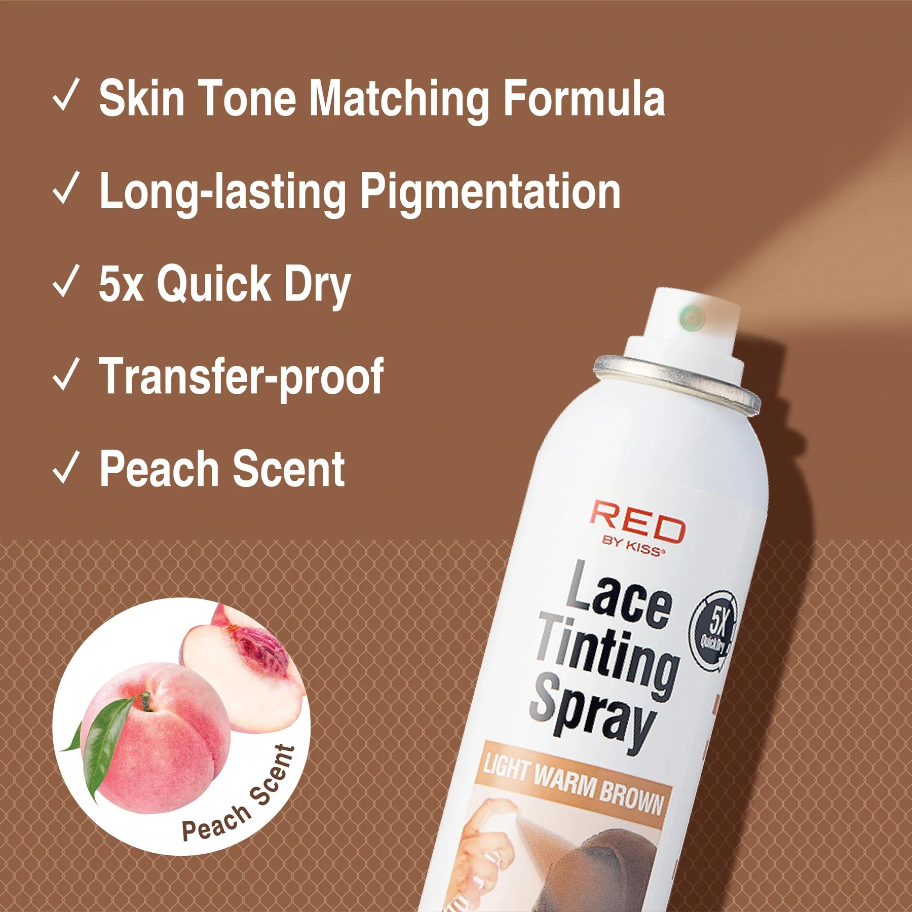Red by Kiss Lace Tinting Spray 3oz - Image 10