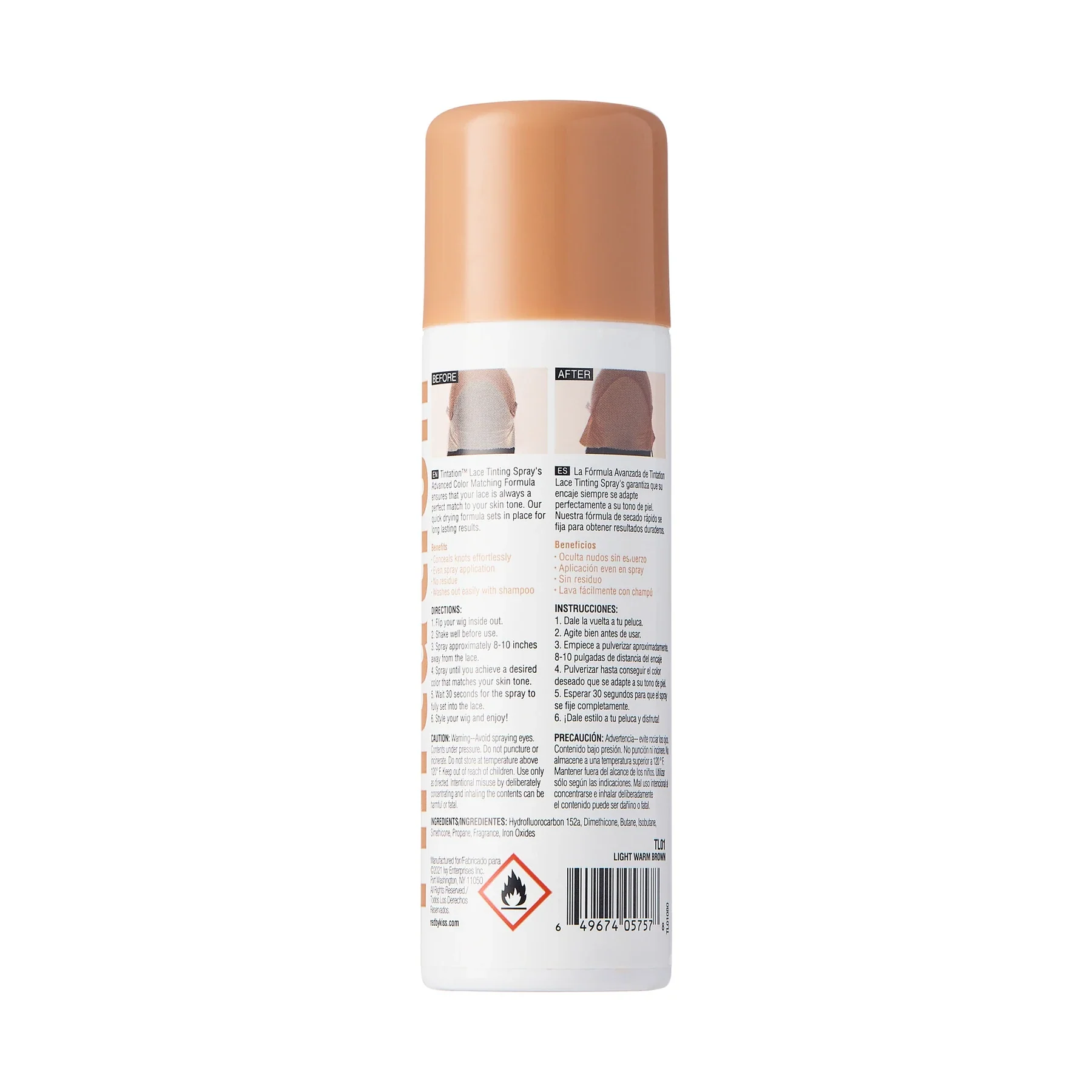 Red by Kiss Lace Tinting Spray 3oz - Image 3
