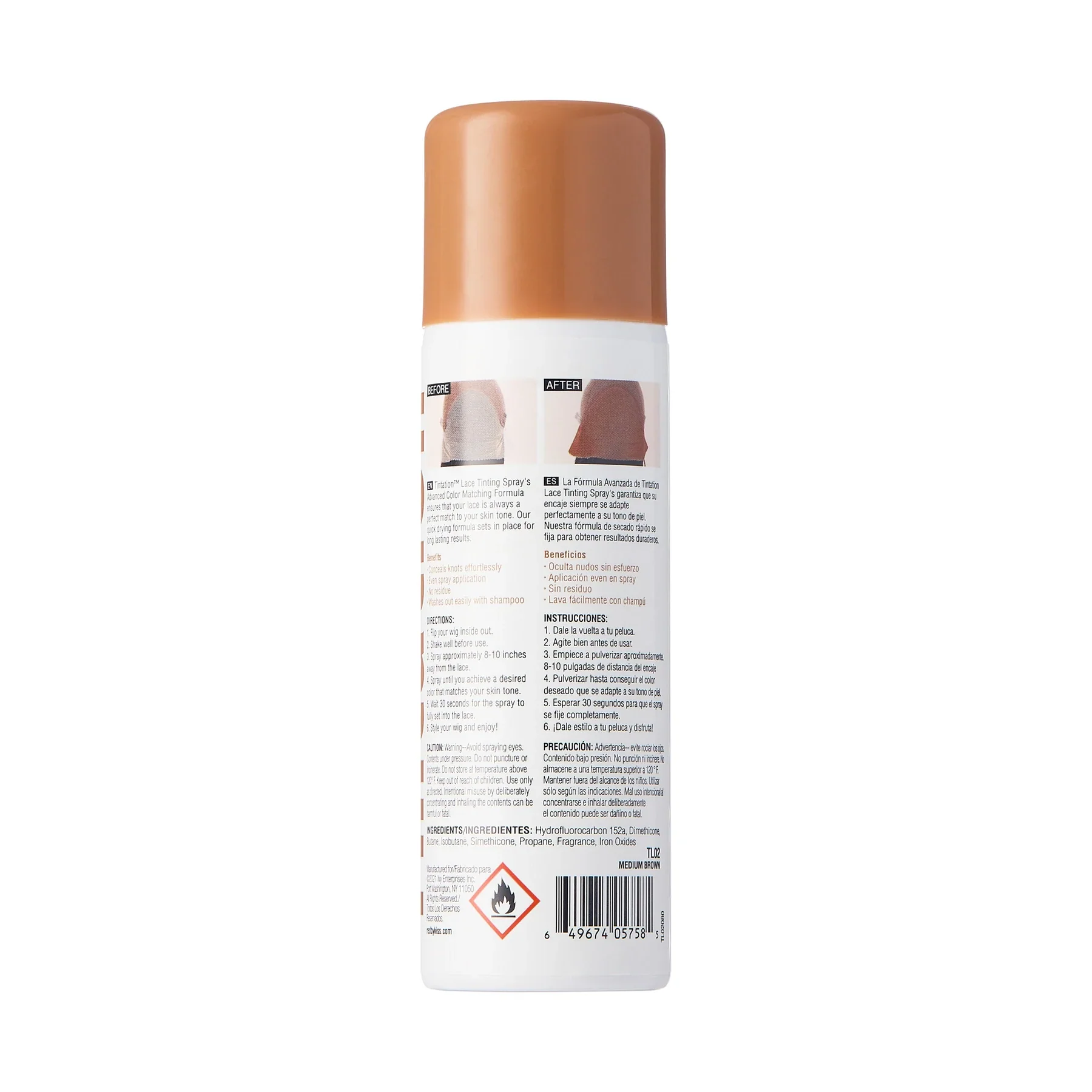 Red by Kiss Lace Tinting Spray 3oz - Image 5