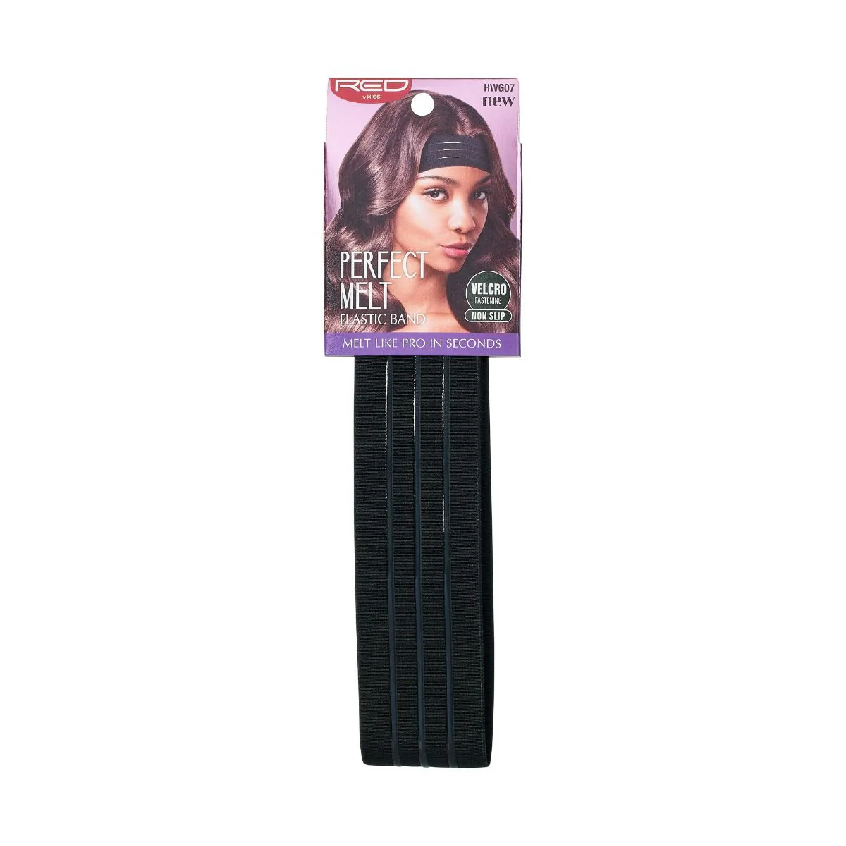 Red by Kiss Perfect Melt Silicone Elastic Band 1-3/4" #HWG07