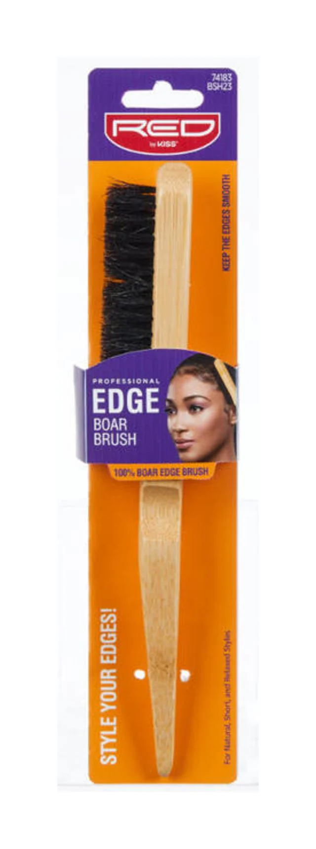 Red by Kiss Professional Edge Boar Brush #HH65(BSH23)