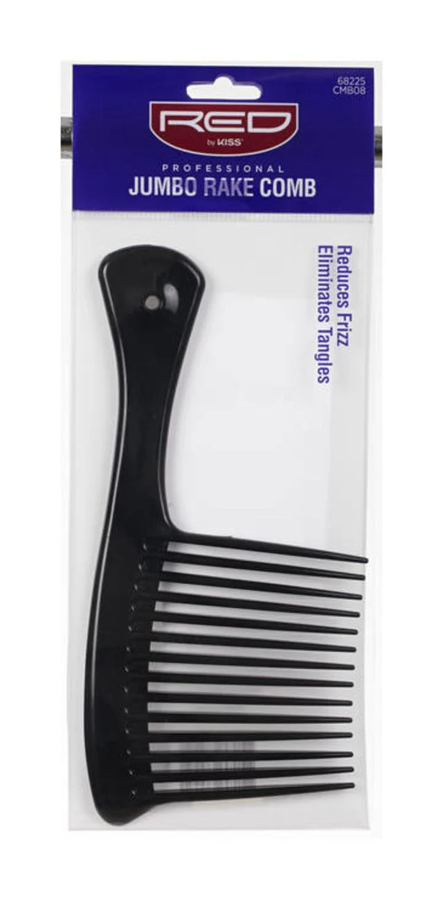 Red by Kiss Professional Jumbo Rake Comb #HM37(CMB08)
