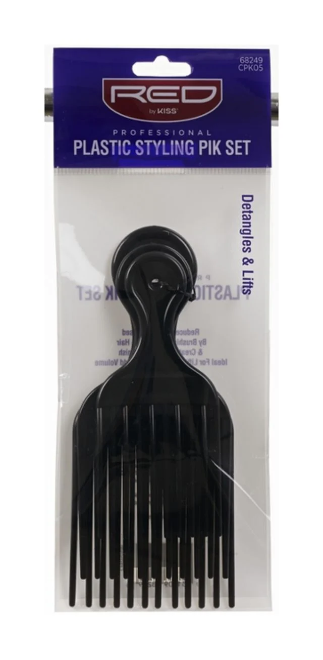 Red by Kiss Professional Plastic Styling Pik Set #CPK05