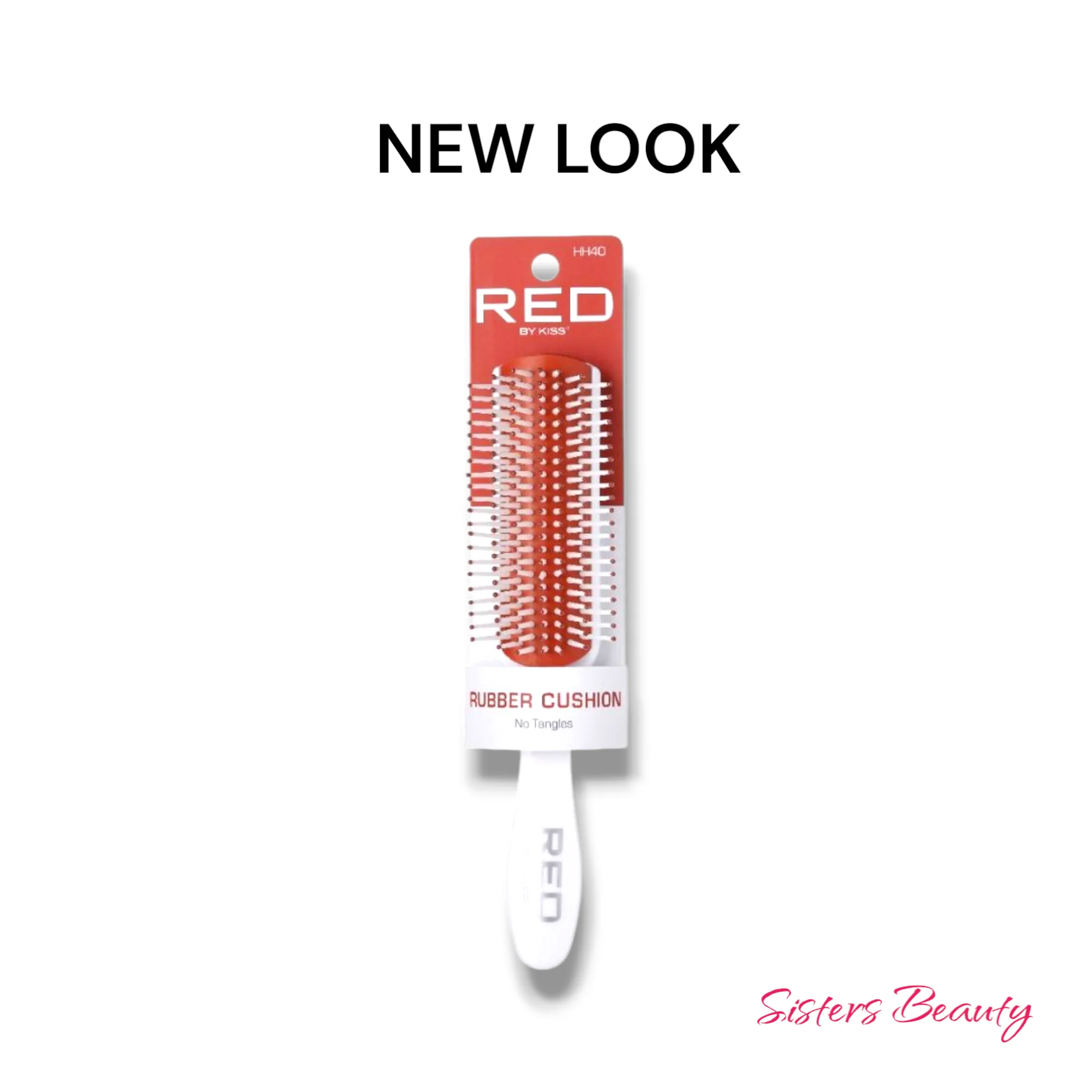 Red by Kiss PROFESSIONAL Rubber Cushion Brush #HH40(BSH10)