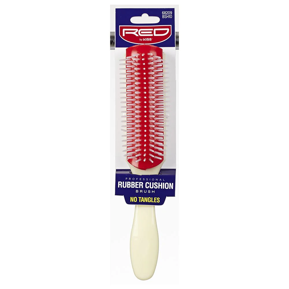 Red by Kiss PROFESSIONAL Rubber Cushion Brush #HH40(BSH10) - Image 2