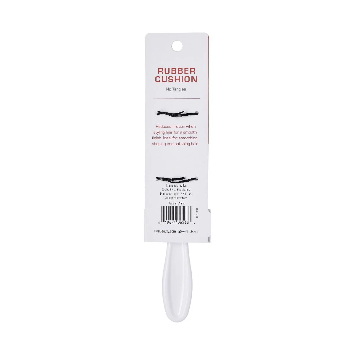 Red by Kiss Rubber Cushion Brush #HH40 - Image 4
