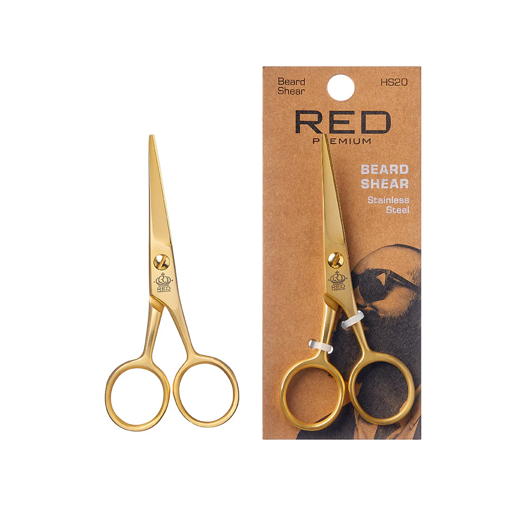 Red by Kiss Stainless Steel Beard Shear #BS20