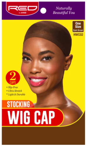 Red by Kiss Stocking Wig Cap #HWC02 Dark Brown