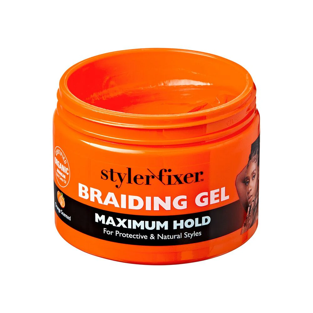 Red by Kiss Styler Fixer Braiding Gel 6oz #SBM01 Maximum Hold - Image 2