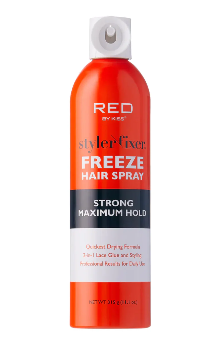 Red by Kiss Styler Fixer Freeze Hair Spray