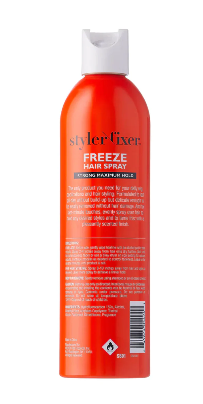Red by Kiss Styler Fixer Freeze Hair Spray - Image 2